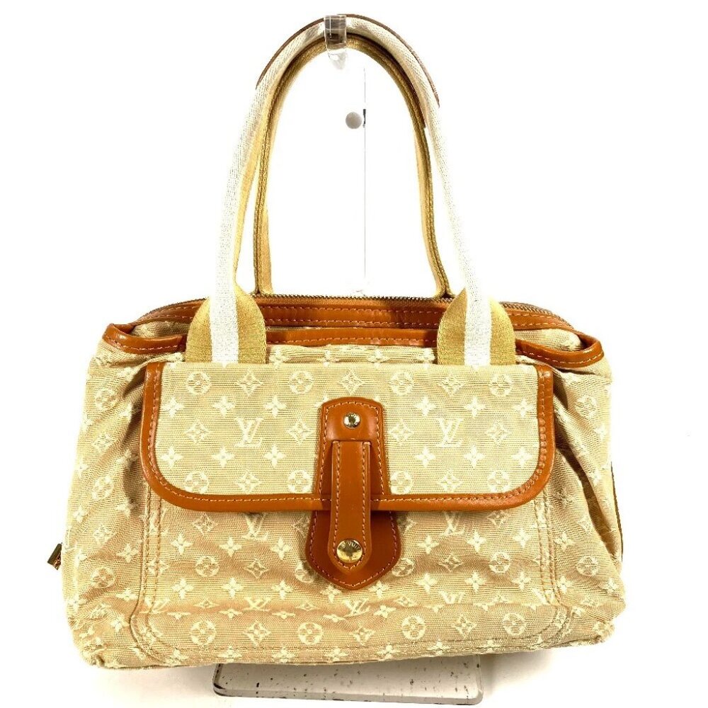 LOUIS VUITTON M92505 sack marie kate Hand Bag Monogram Mini Canvas Beige